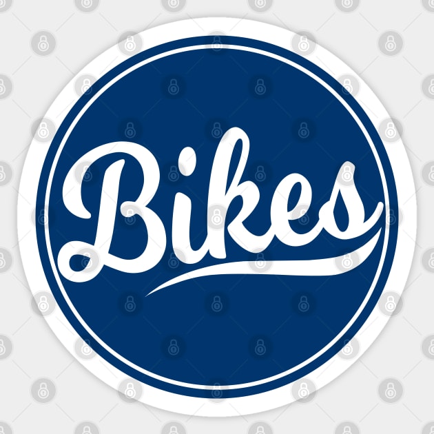 Bikes Sticker by esskay1000